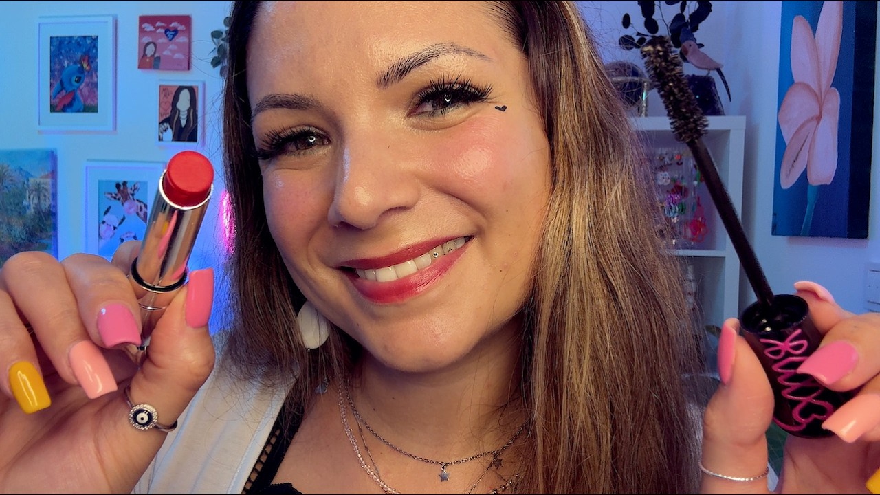ASMR Full Face Makeup während du im Bett liegst