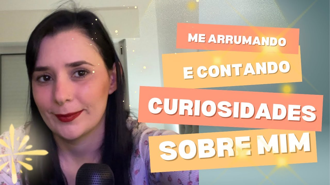 ASMR – Arrume-se Comigo: Chapinha + Maquiagem + Segredinhos Sobre Mim 💕✨