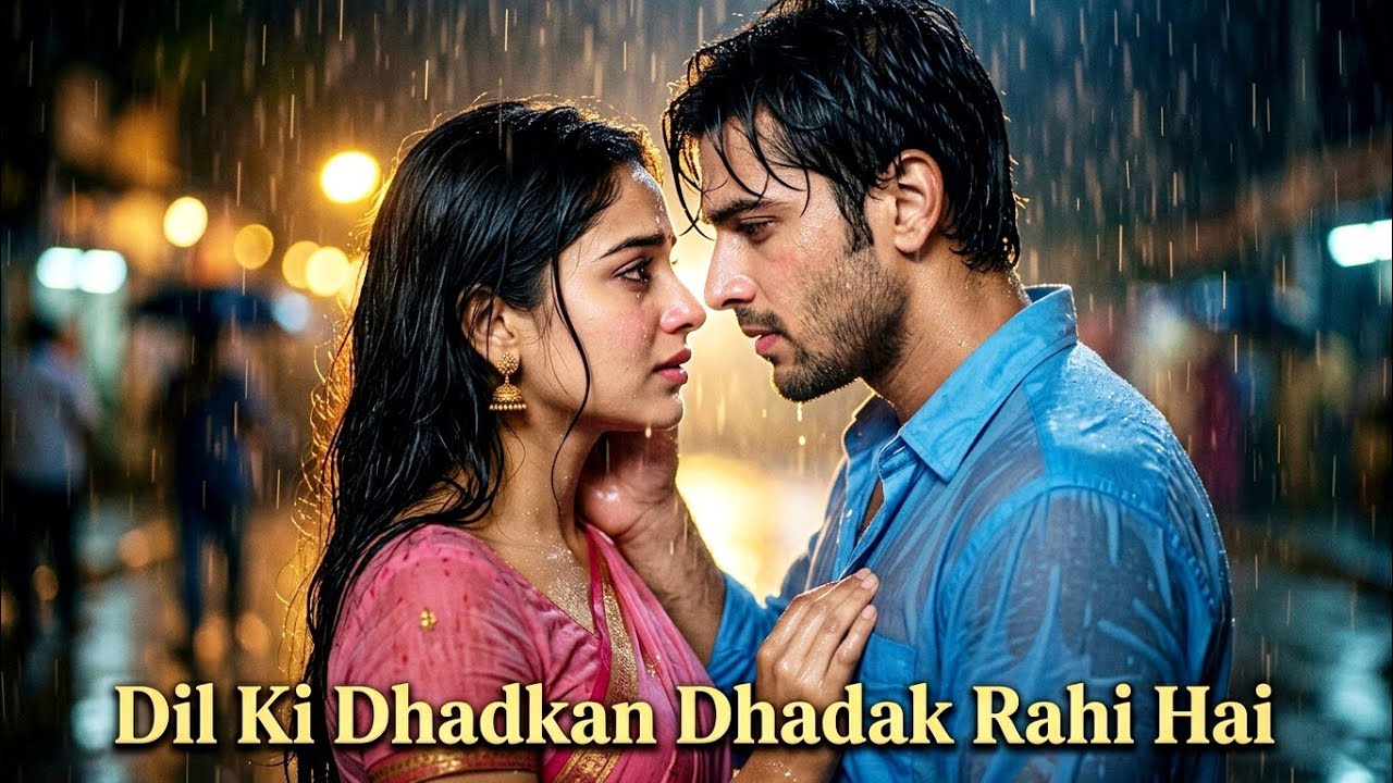 Dil Ki Dhadkan Dhadak Rahi Hai | New Hindi Sad Romantic Love Song 2025 | 90s Bollywood Evergreen