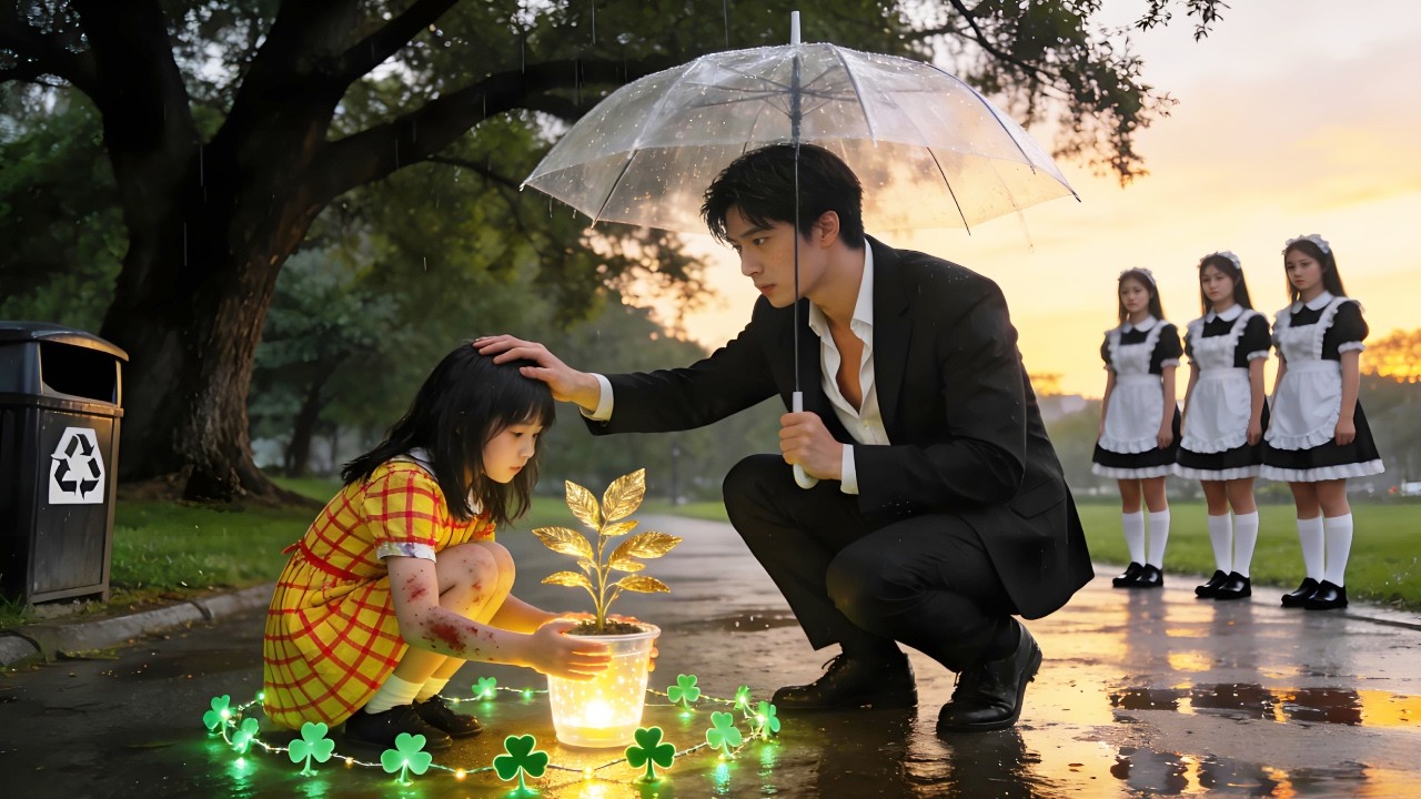 Abandoned at five, she hears plants' whispers — turning her CEO father into a tycoon!