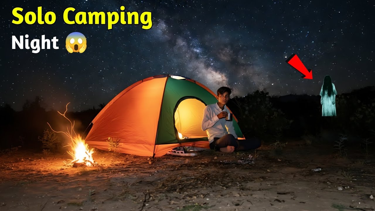Solo Camping in the jungle. सच में रात बड़ी मुश्किल से बीती Extreme Survival Challenge 🌲😱