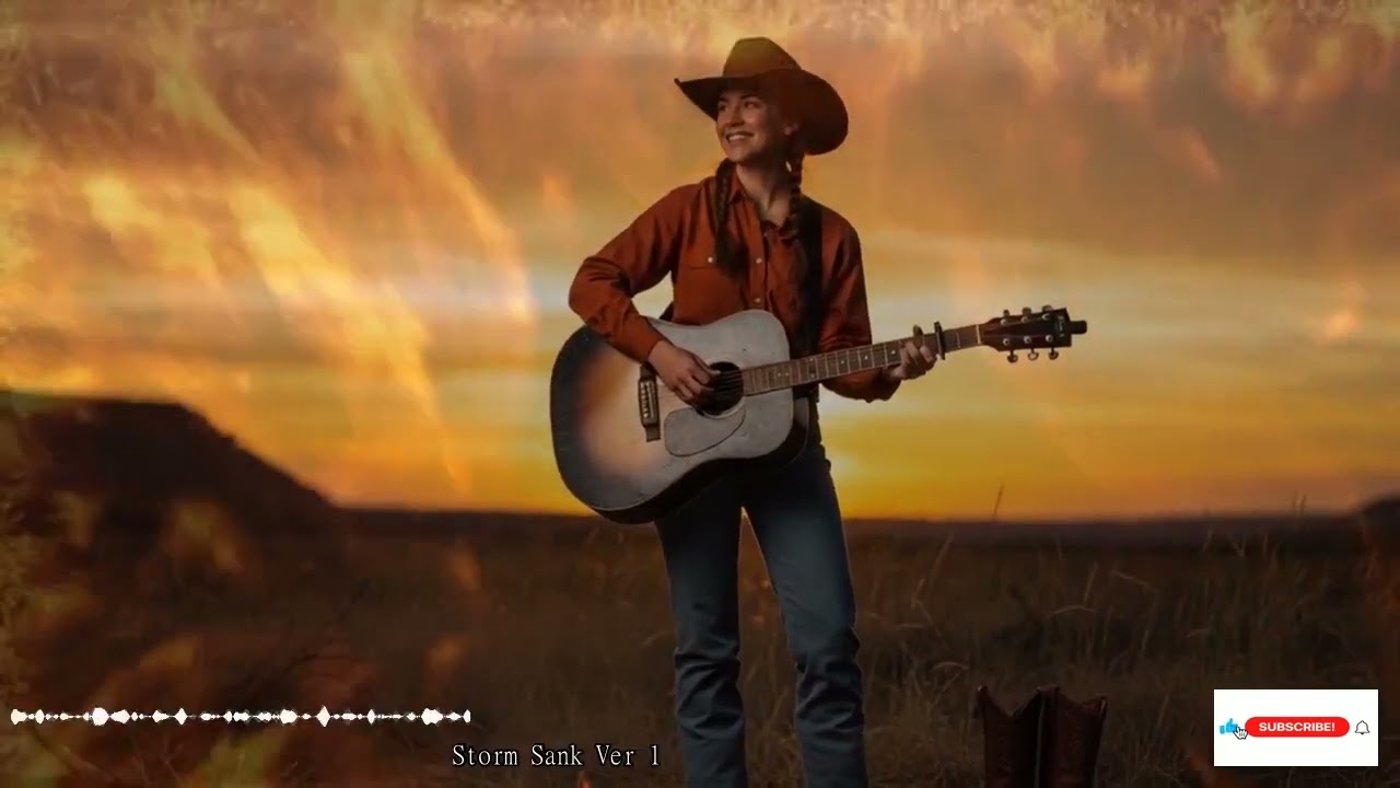 Midnight Highways And Gentle Acoustic Strings A Calm Night Drive Through Timeless Country Reflection