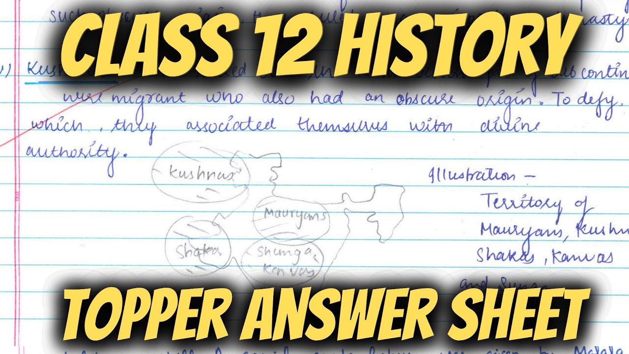 Class 12 HISTORY - Topper's ANSWER SHEET Analysis 🔥 | 2025 Board Exam | 2024-25 Answer Strategy