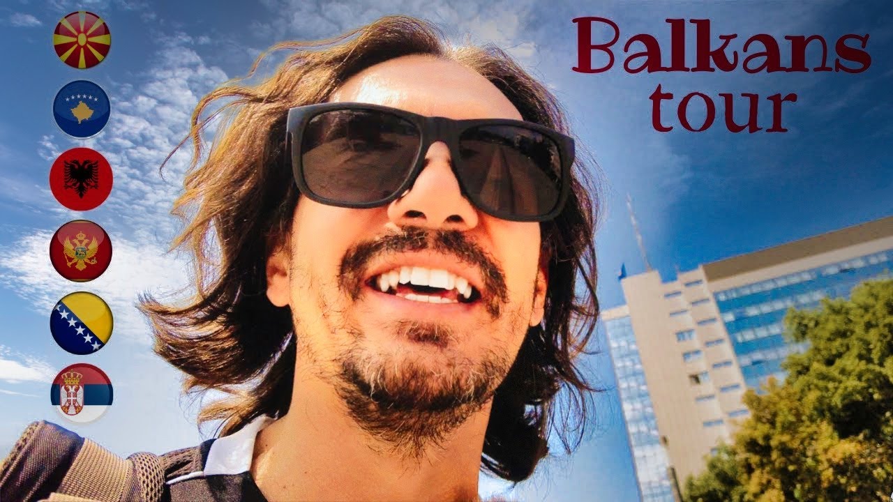 HOSTELS, HITCHHIKING & HISTORY: My Chaotic But Awesome Balkan Backpacking Trip! 🇲🇰🇽🇰🇦🇱🇲🇪🇧🇦🇷🇸
