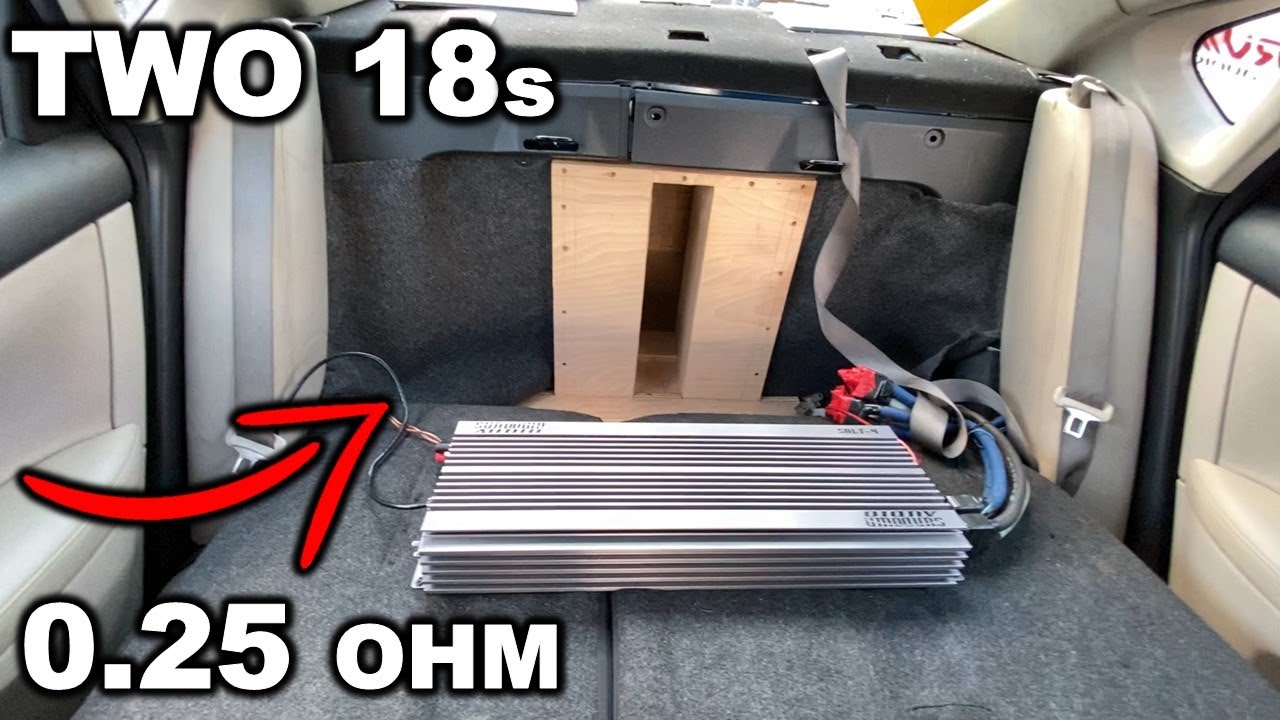 WHEN 2 18S TEAR UP THE TRUNK THIS HAPPENS!