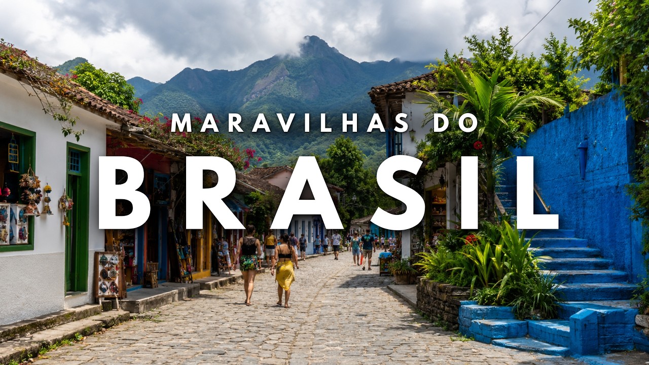 Maravilhas do Brasil | Lugares Secretos e Incr&iacute;veis do Brasil | Guia de Viagem 4K