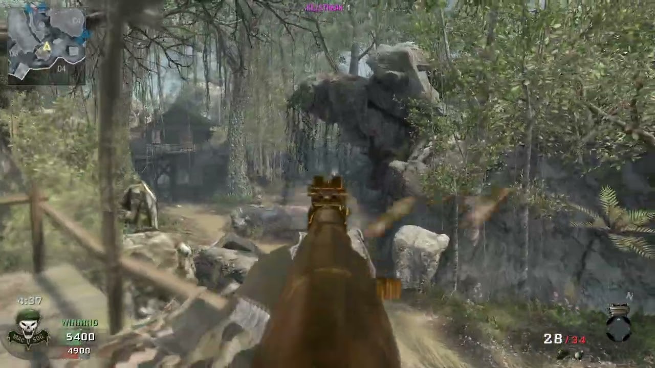 Call of Duty Black Ops Plutonium Client Team Deathmatch On Jungle
