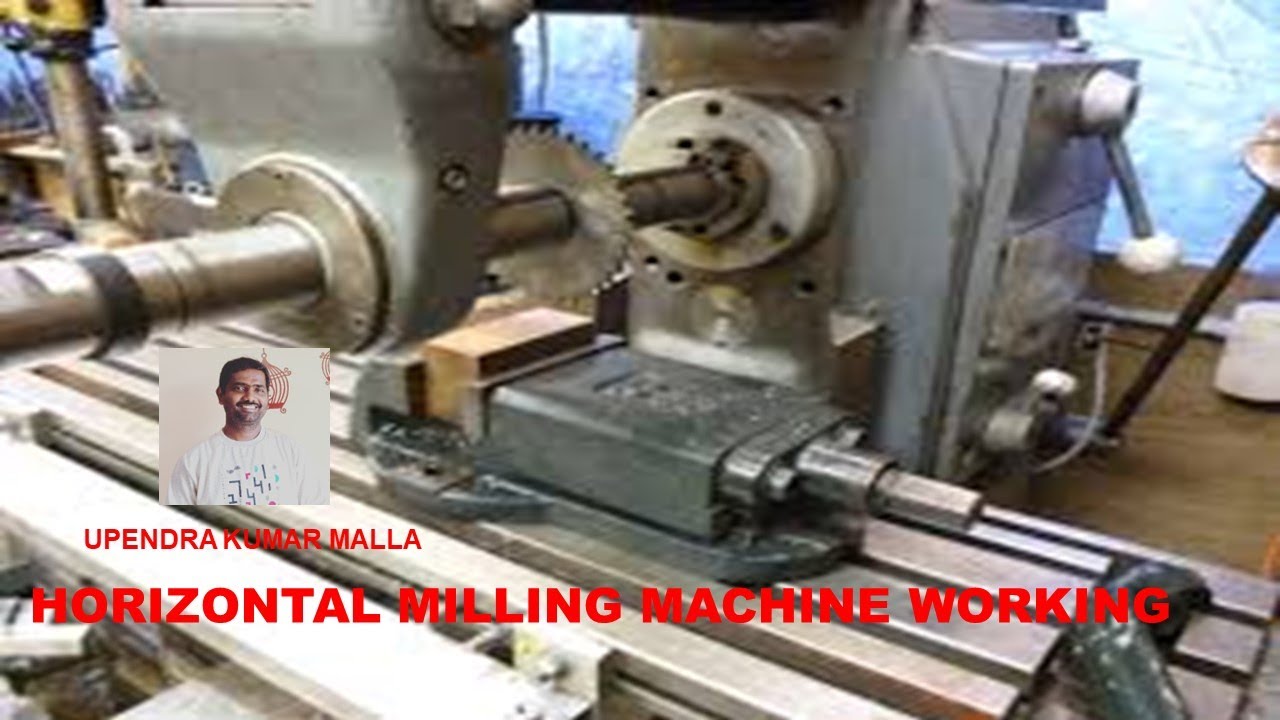 Horizontal Milling Machine Working | Working Principle | Parts | Milling Basics | Product Technology