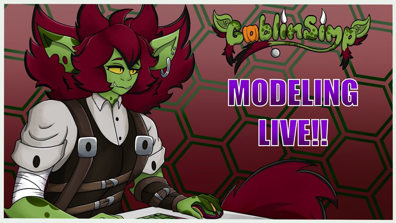 [LIVE MODELING AND CHATTING] Modeling My Fnaf Oc Miffy!