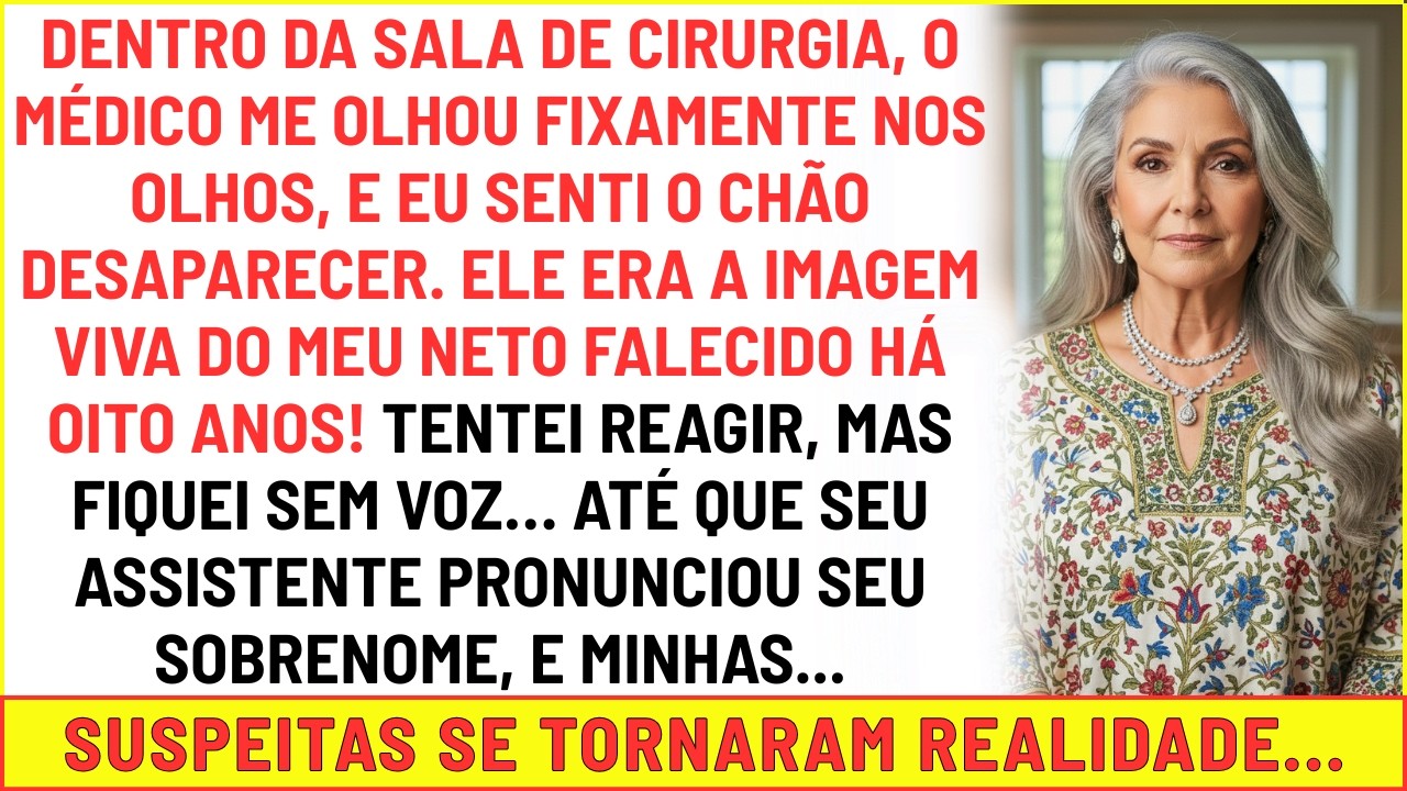 Senti o chão desaparecer na sala de cirurgia quando o médico me encarou. Descobri uma verdade impos.