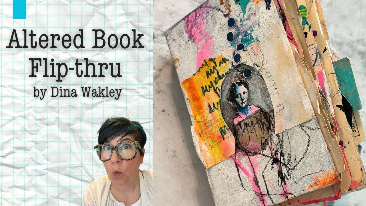 Altered Book Flip-Thru