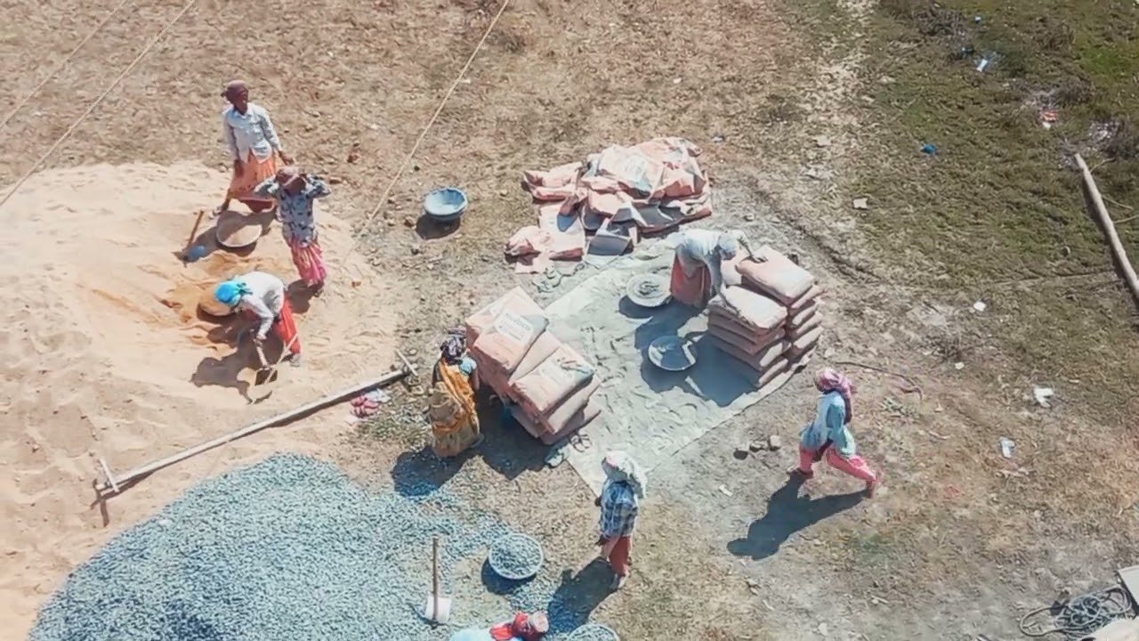 I went to construction site to make vlog videos 