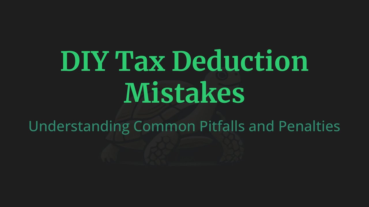The DIY Deduction Disaster | Episode 7 - Safe Simple Sound: Tax Edition
