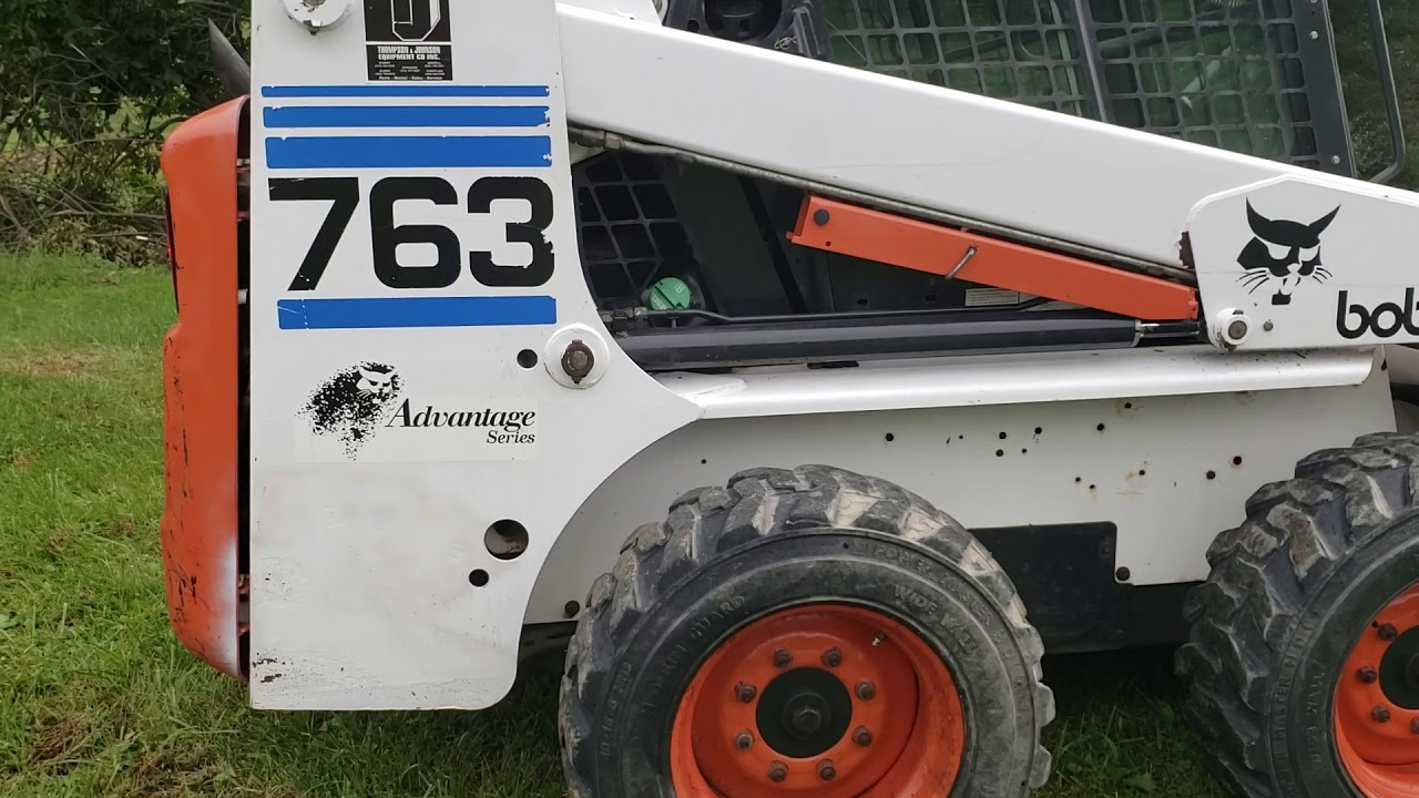 1999 Bobcat 763 Skid Steer Loader For Sale: Walk-Around Inspection Video!