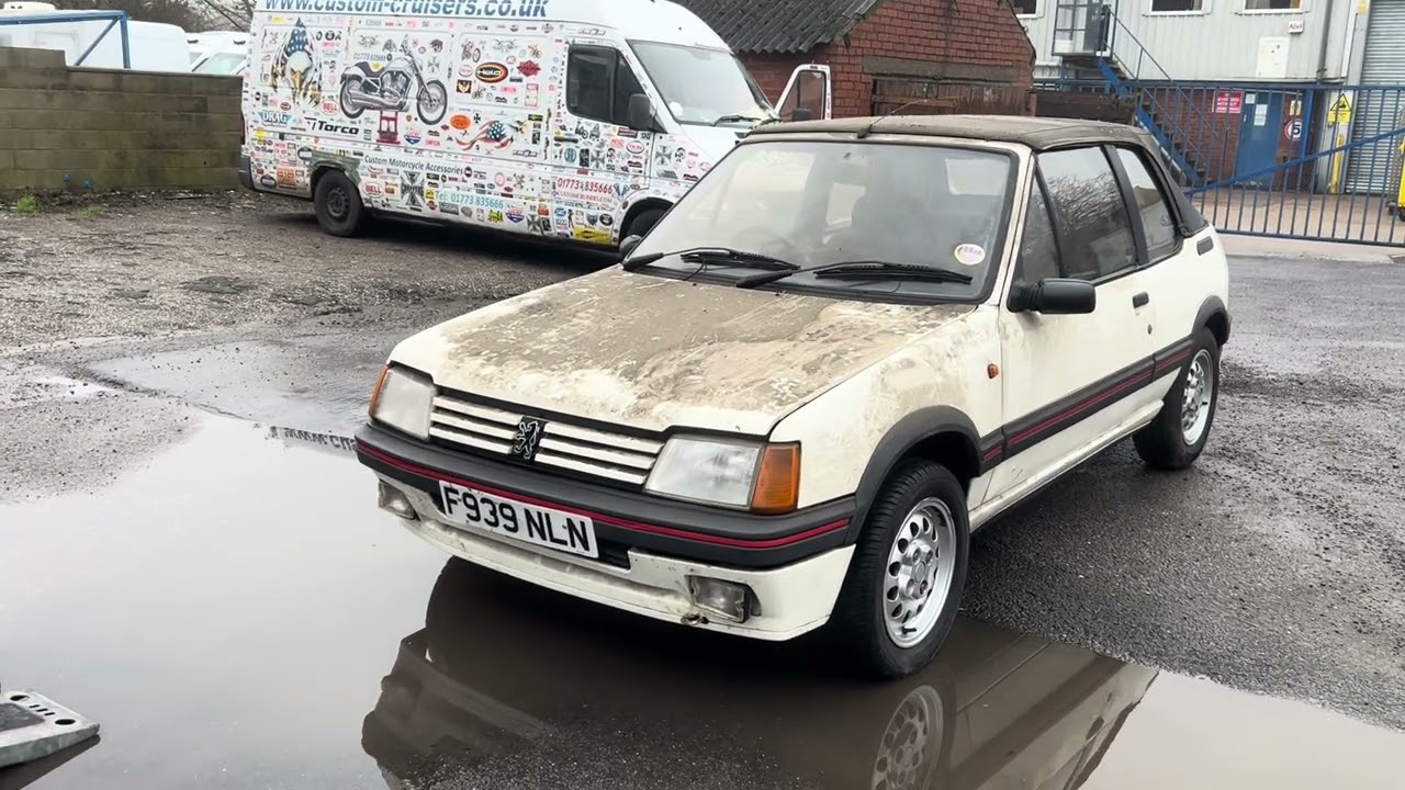 Продается Peugeot 205 CTI. Найден в сарае! Оригинальный Peugeot 205 CTI производства Piniforini, ...