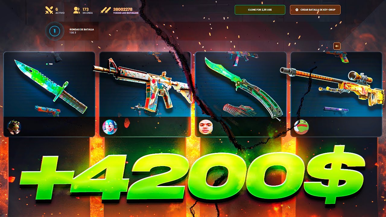 HE ROTO KEYDROP CON ESTA BATALLA