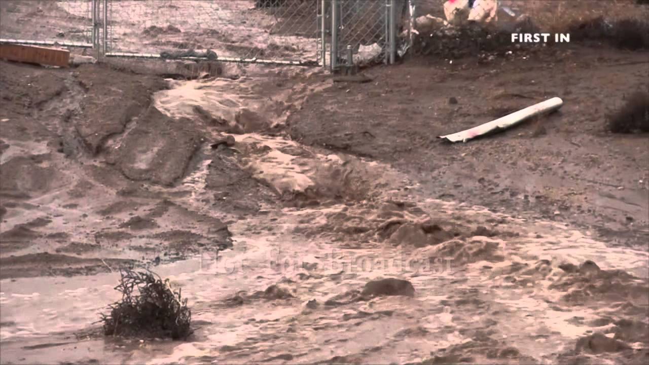 Phelan, Ca. Mud Flow & Flooding 7-19-15