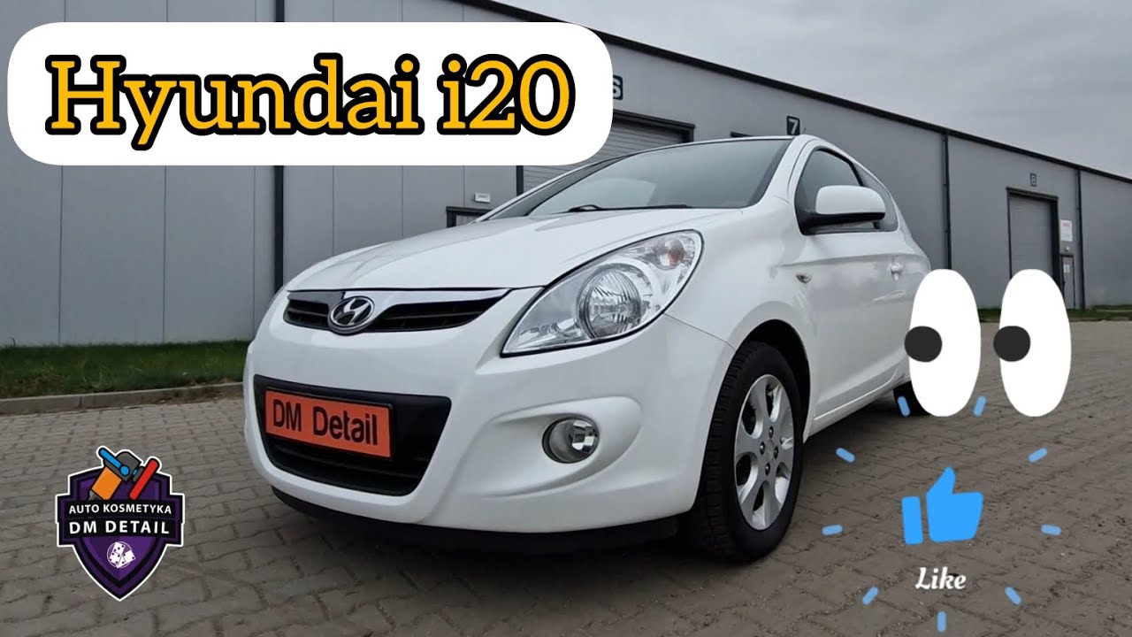 Hyundai i20 - korekta lakieru + FX Protect Vision Coating