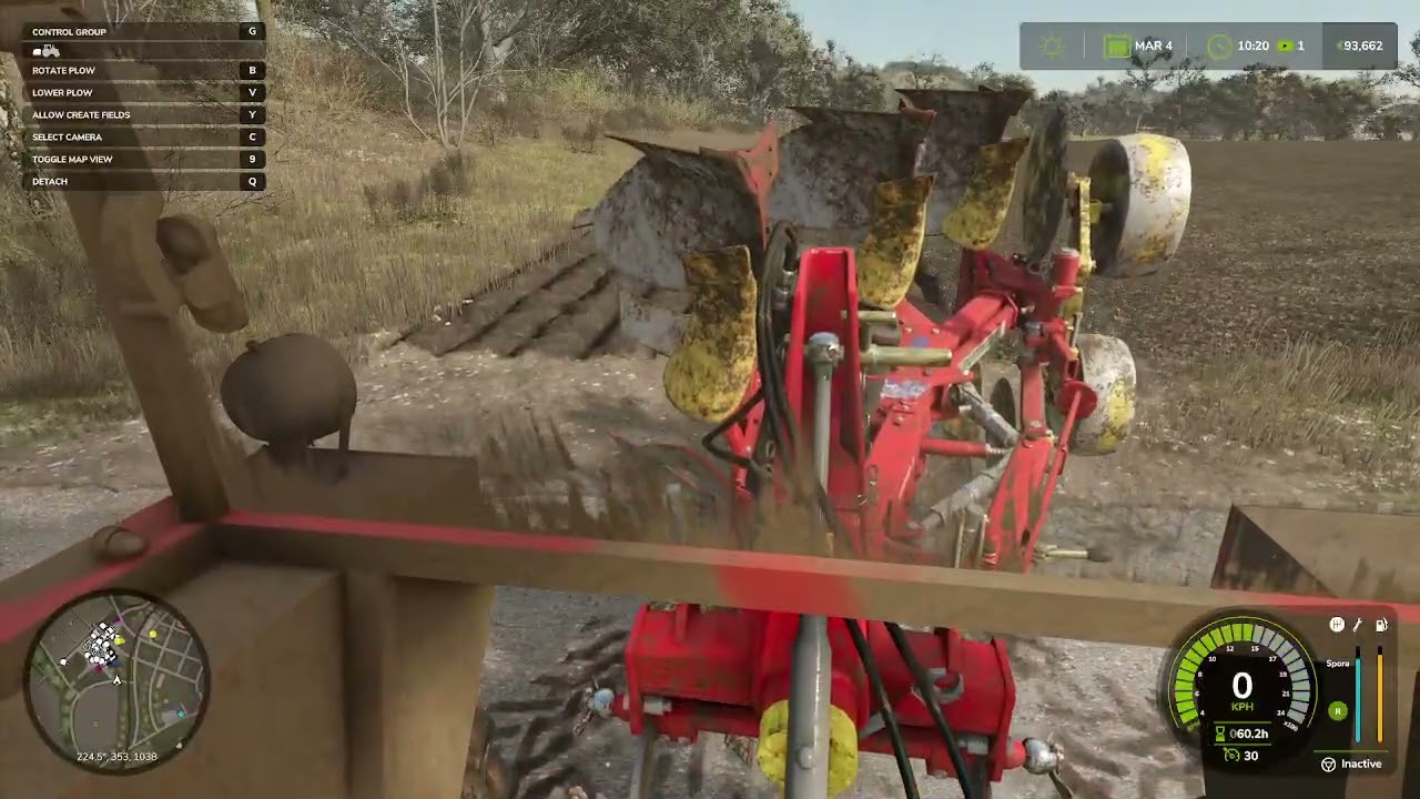 FARMING SIMULATOR 25 ljetno maracko oranje za setvu suncokreta sa IMT 539 DELUXEpart1