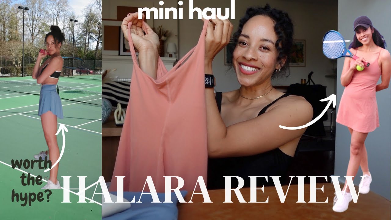 HONEST Halara REVIEW | mini #haul, try-on | dresses & skirts #review #halara #fashion #activewear