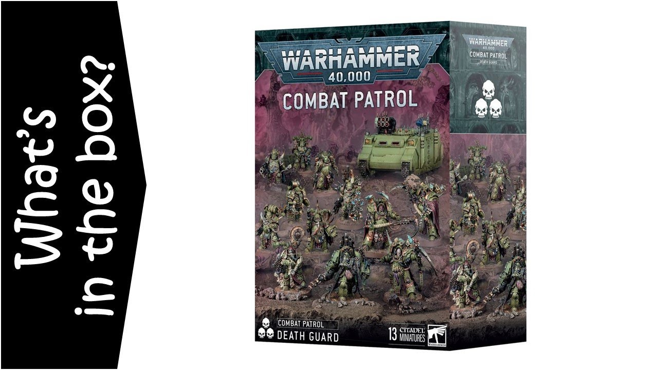 Death Guard Combat Patrol - Warhammer 10th edition - 2025 - Unboxing & Review