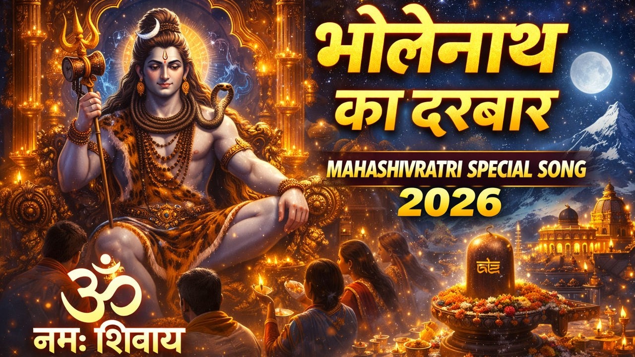 महा शिवरात्रि स्पेशल भजन 2026 🔱 | भोलेनाथ का दरबार | DJ Bhajan | Har Har Mahadev Song | Shiv Bhajan