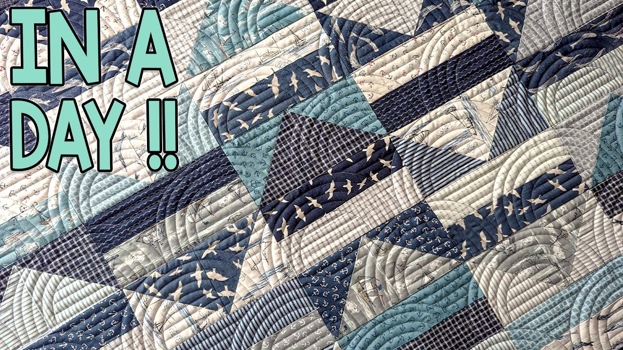 Deep Dive | Layer Cake Quilt Pattern | In A Day | Quick and Easy