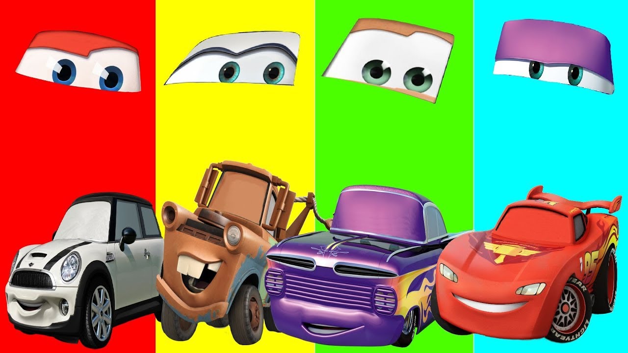 Wrong Eyes  Cars  Lightning McQueen Disney Pixar Nursery Rhymes Song for Children