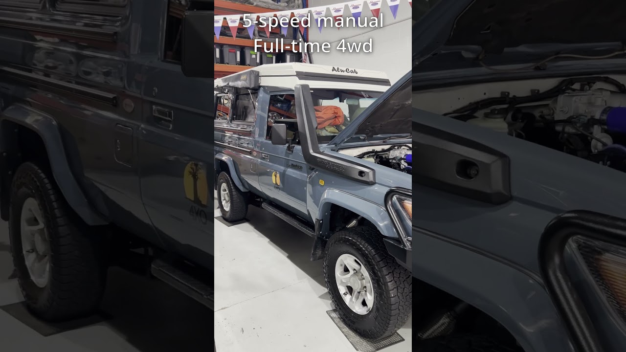 LandCruiser Troopy z wielozaworowym silnikiem FTE. @4xoverland