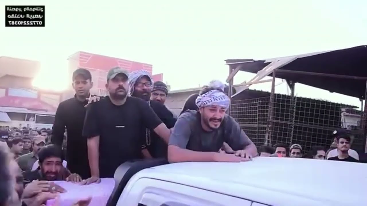 شيعت قبيلة بني عقبة فقيدها مغدور حيدر العقابي في العاصمة بغداد 