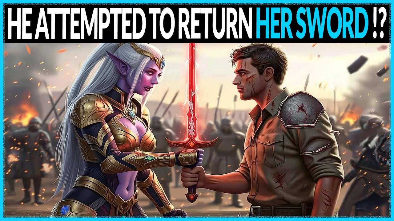 He Attempted to Return Her Sword. It Started Glowing, and Her Warriors Fled in Terror | HFY Stories