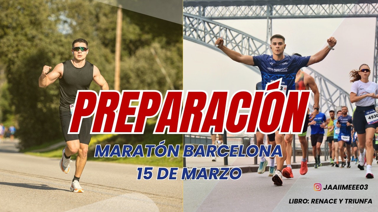 Preparando la Maratón Barcelona: Dolor, Disciplina y Vida