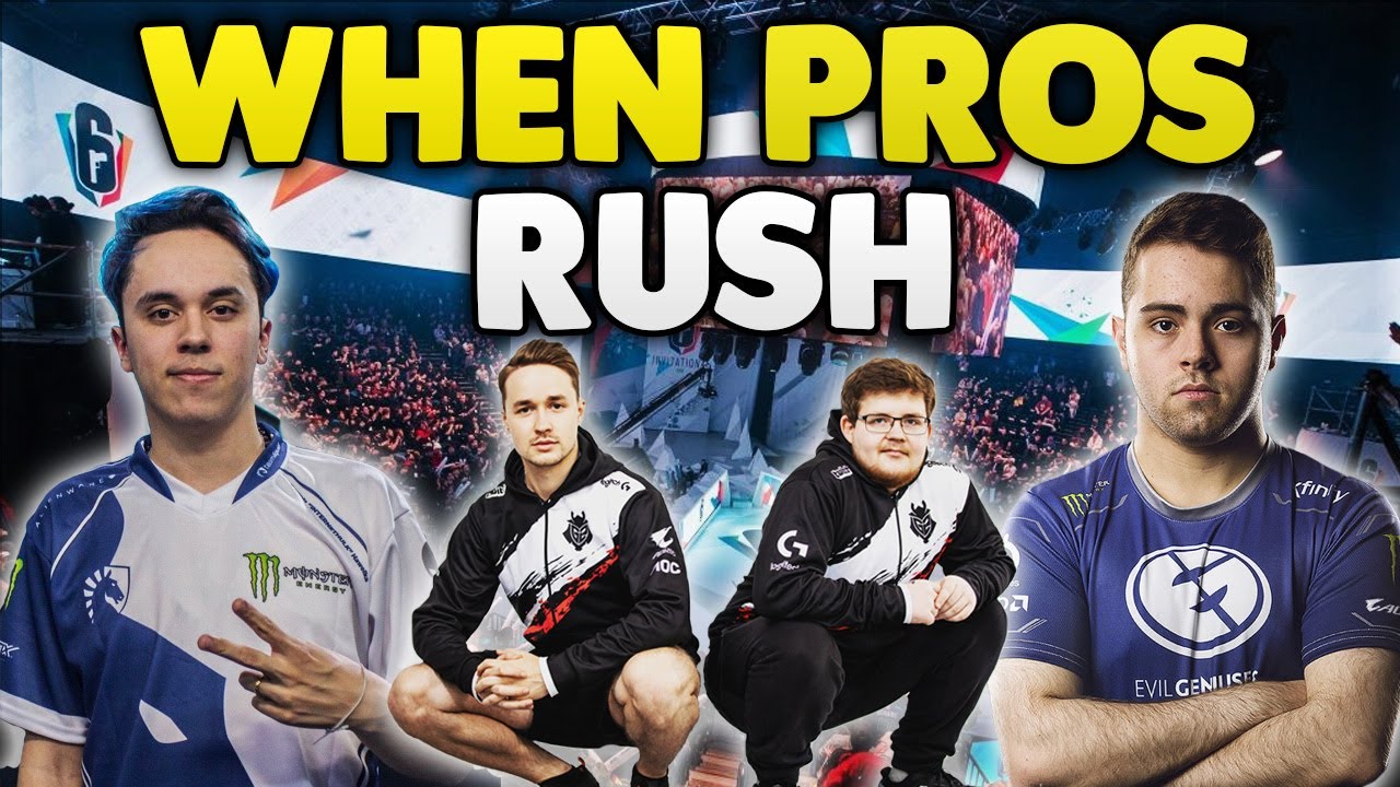 When Siege Pros Rush In Pro League - Rainbow Six Siege