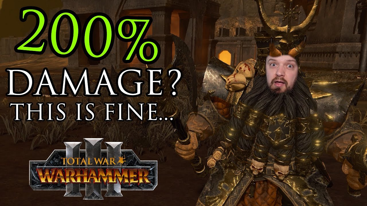 Chaos Dwarfs can melt any unit. This is fine... right?