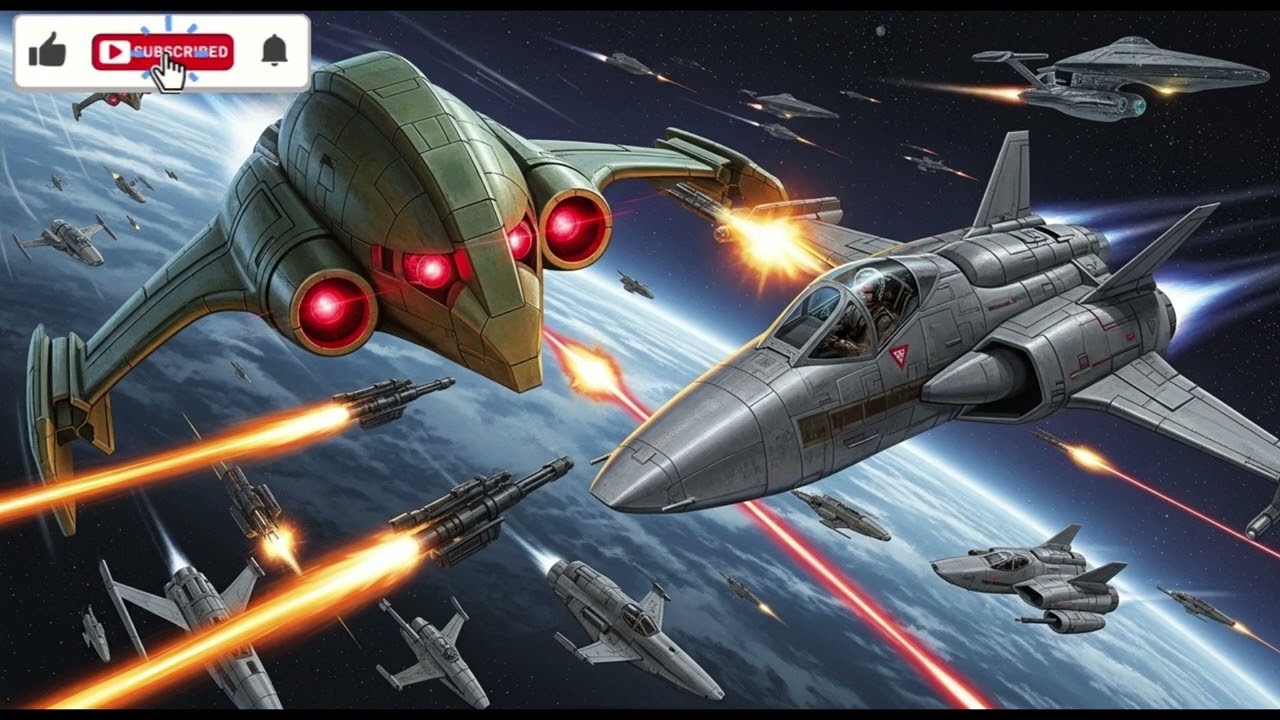 WHAT IF BATTLESTAR GALACTICA ENTERED STAR TREK?