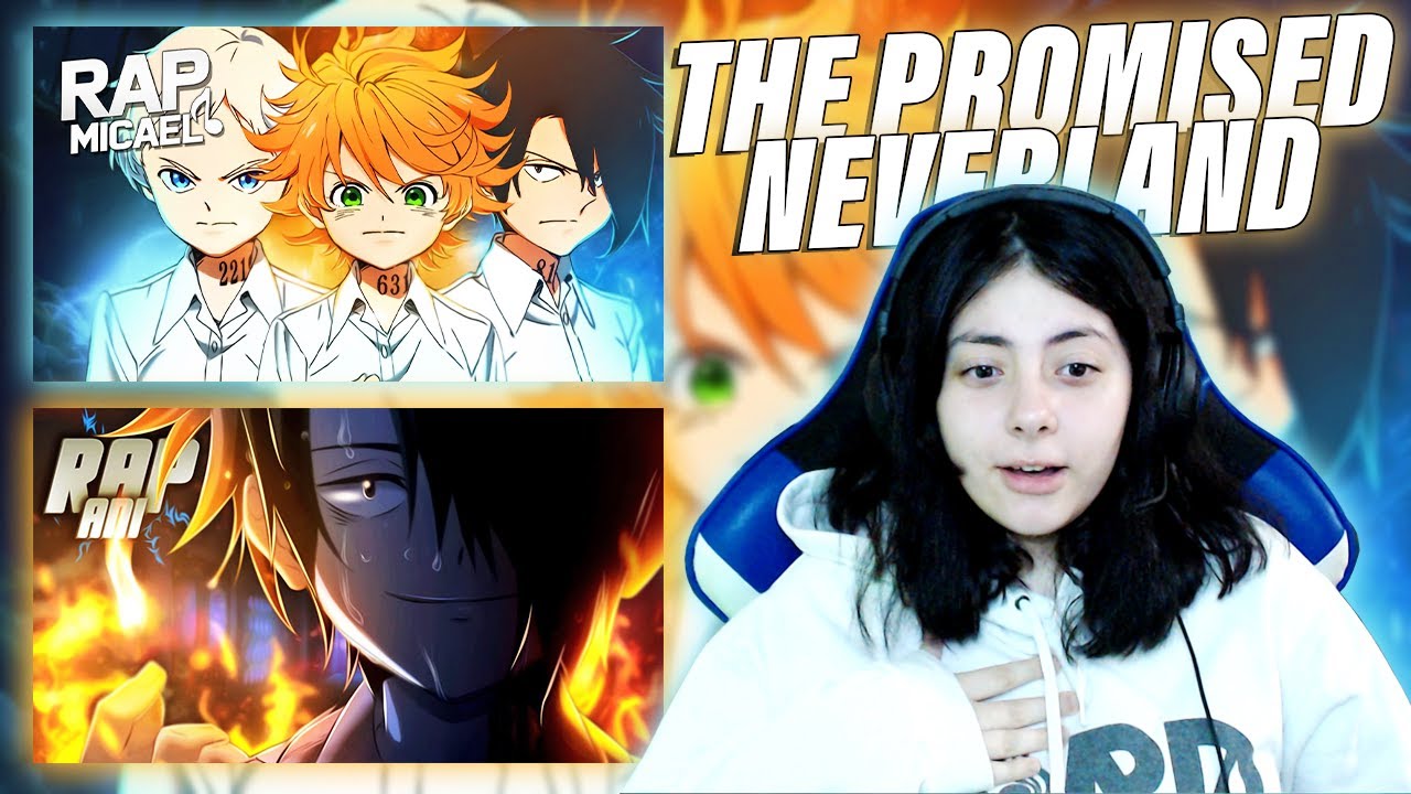 REAGINDO ao RAP DE THE PROMISED NEVERLAND (Micael) e ao RAP DO RAY (AniRap) ‹ AlineGamess ›