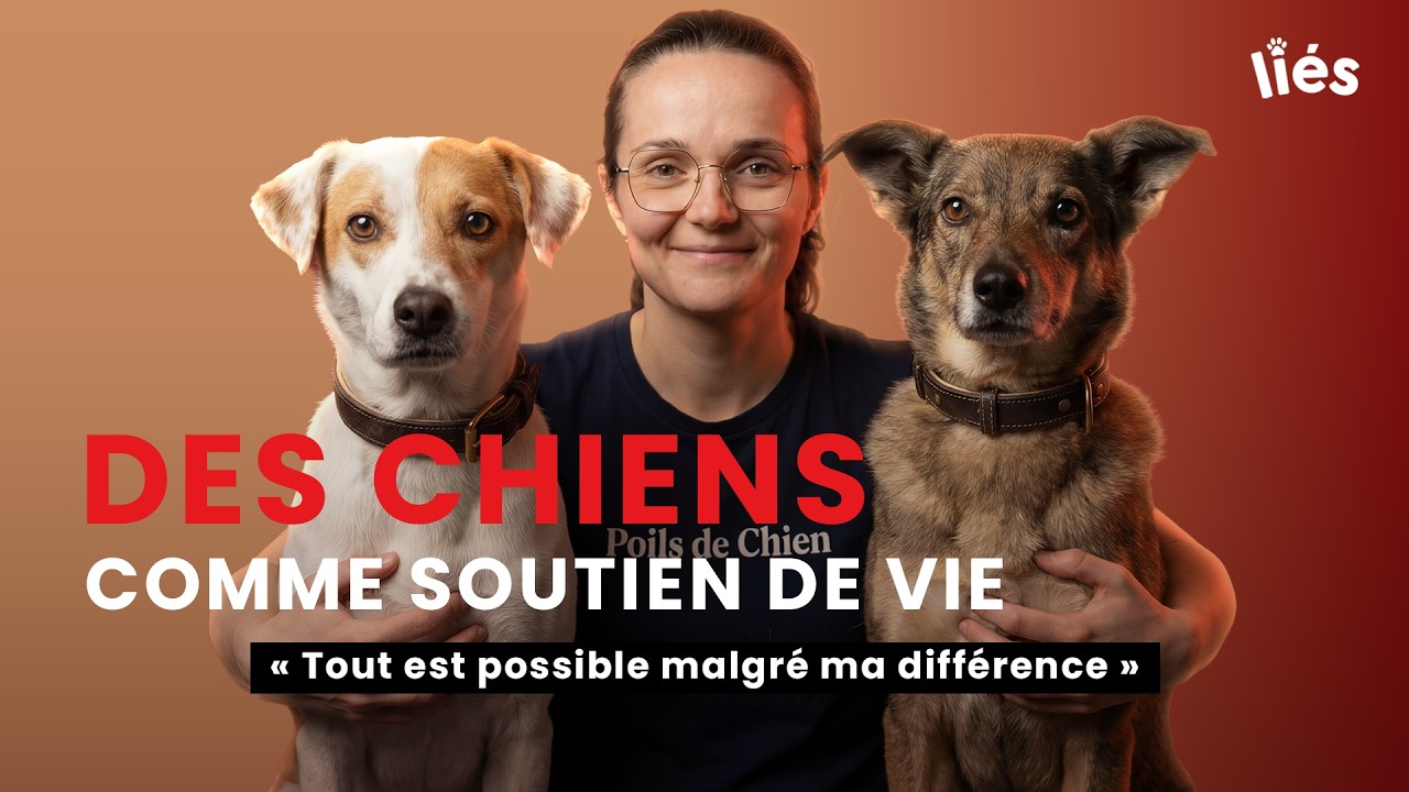 Handicap visuel : comment les chiens d’Anaïs l’aident chaque jour | Liés
