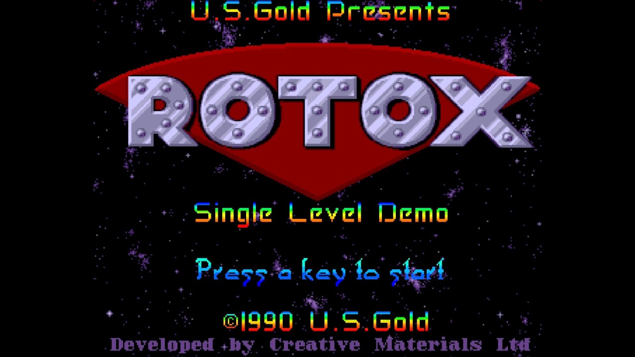 Rotox - One Level Demo for CU Amiga (1990)
