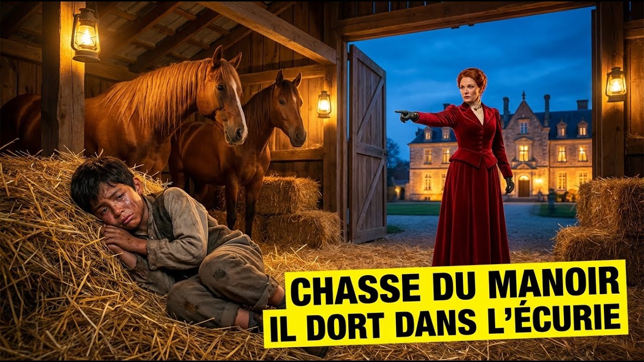 La nouvelle épouse du millionnaire contraint le fils à dormir avec les chevaux dans l'écurie...