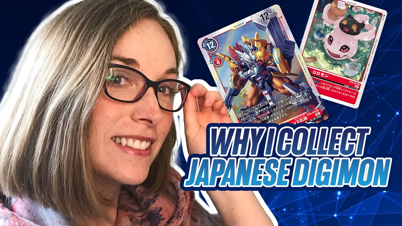 Japanese Digimon cards... why?