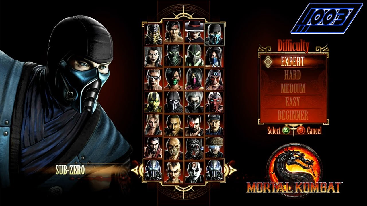 Mortal Kombat 2011 Sub-Zero Arcade Ladder (Expert Difficulty)