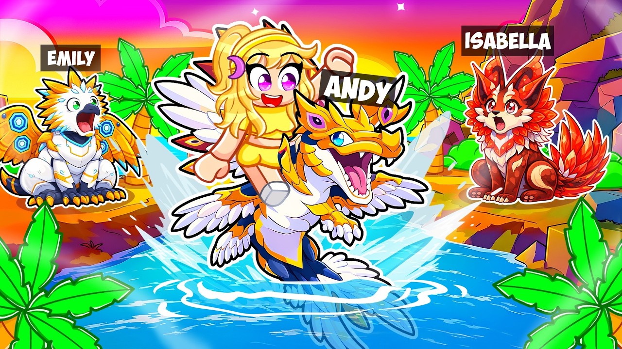 I Streamsniped As A Peaceful WOLF DRAGON OPRALEGION In Creatures Of Sonaria!