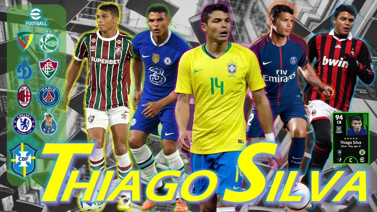 Thiago Silva Top 10 eFootball Goals | 22.09.1984 | BRA |