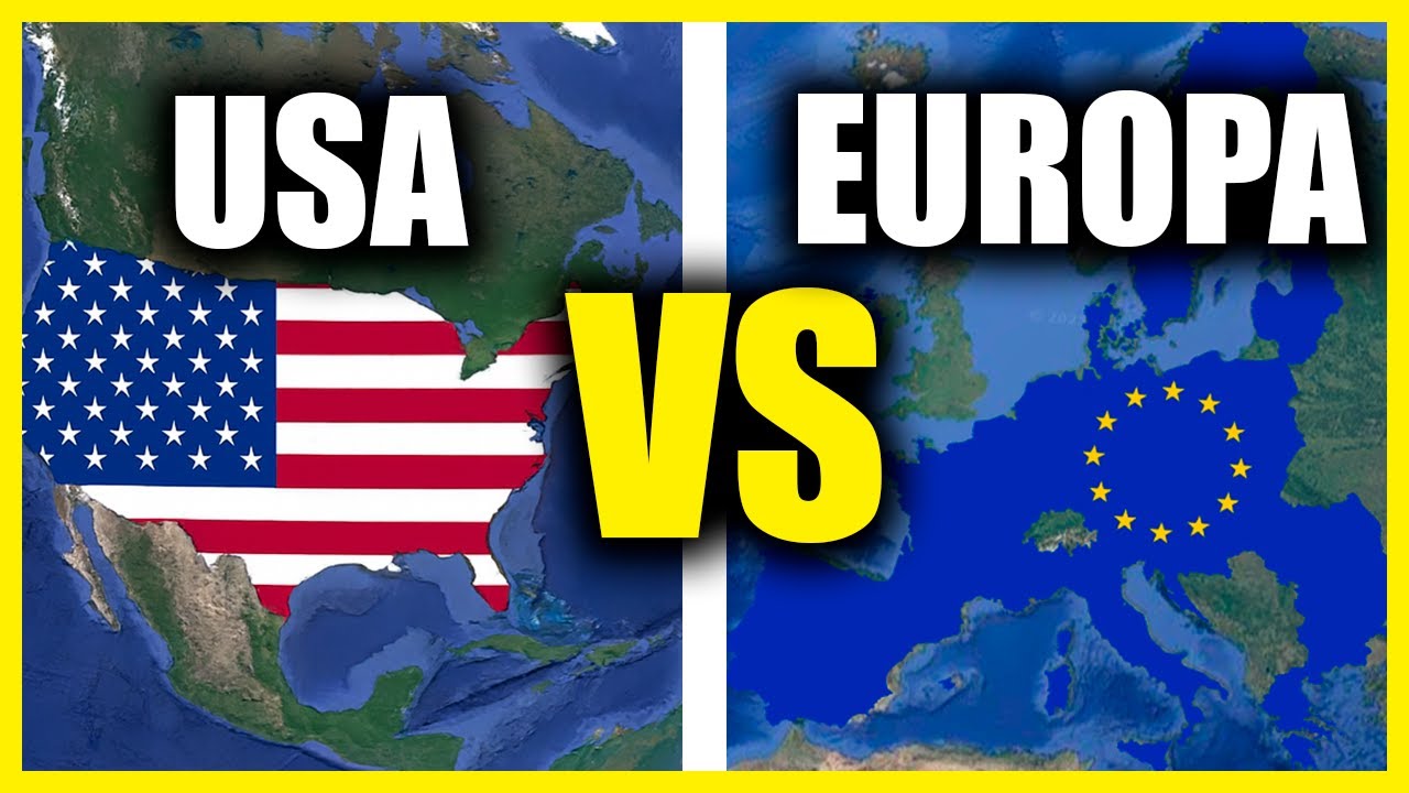 STATI UNITI🇺🇸 VS EUROPA🇪🇺 DOVE SI VIVE MEGLIO?