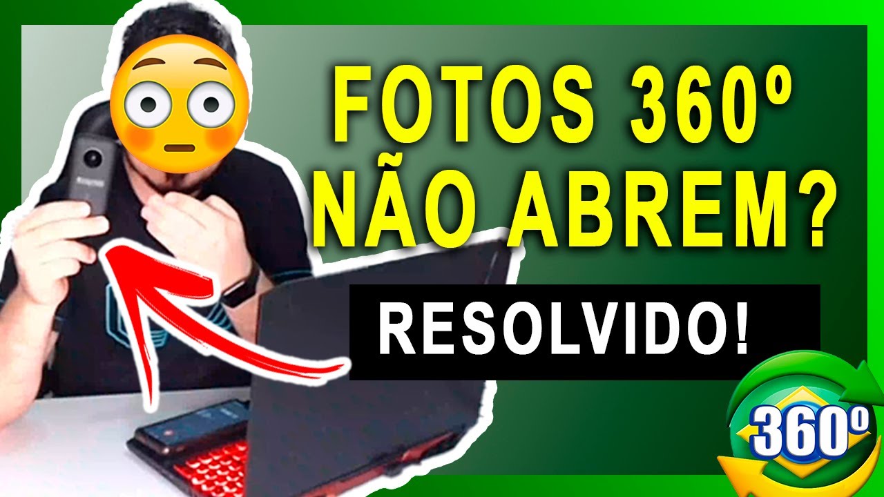 Como CORRIGIR o Problema de Fotos 360 graus que não são Visualizadas EM 360 (PASSO A PASSO)