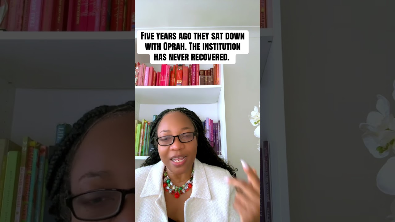 Five years ago they sat down with Oprah and the institution has never recovered. 