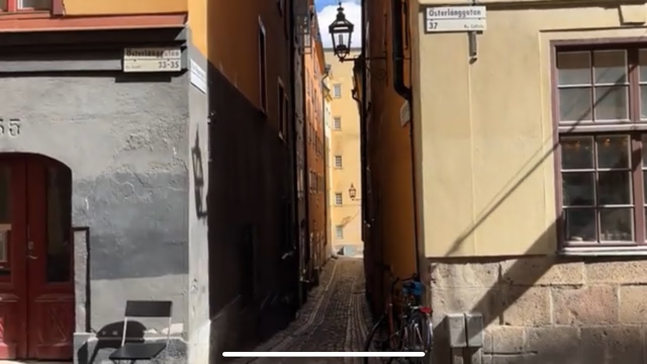 I'm taking you with me to Old town of Stockholm(Gamla Stan)/Performance by Abigail Collins
