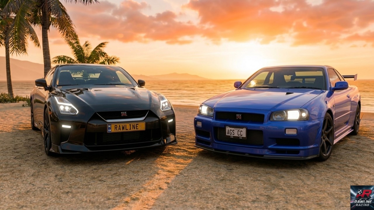 The Sound That Stops Traffic: RB26 vs. VR38 Turbo Flutter | NISSAN R35 AND SKYLINE R34 | ASMR