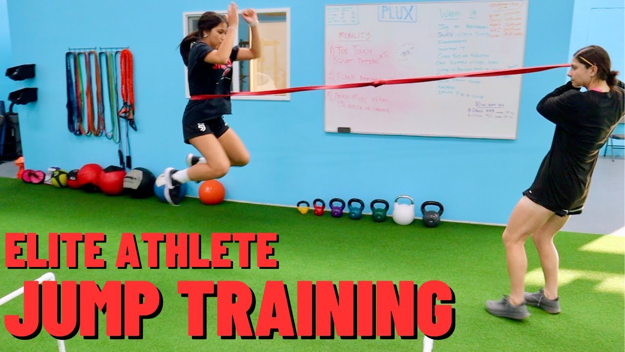 Elite Athlete Jump Training For Explosiveness | Plyometric Workout For Speed And Power