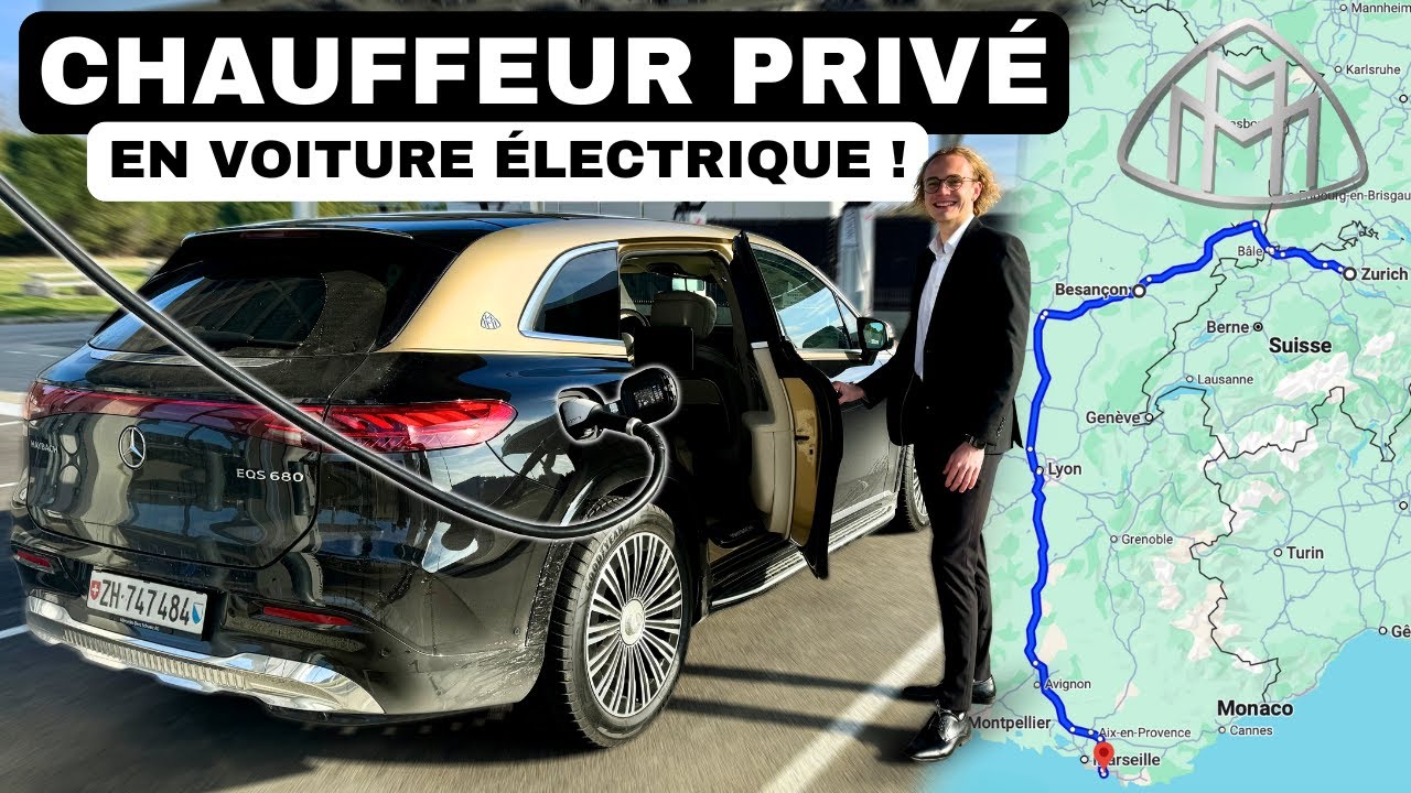 Chauffeur privé en voiture électrique : voici mon expérience ! (Mercedes-MAYBACH EQS SUV)